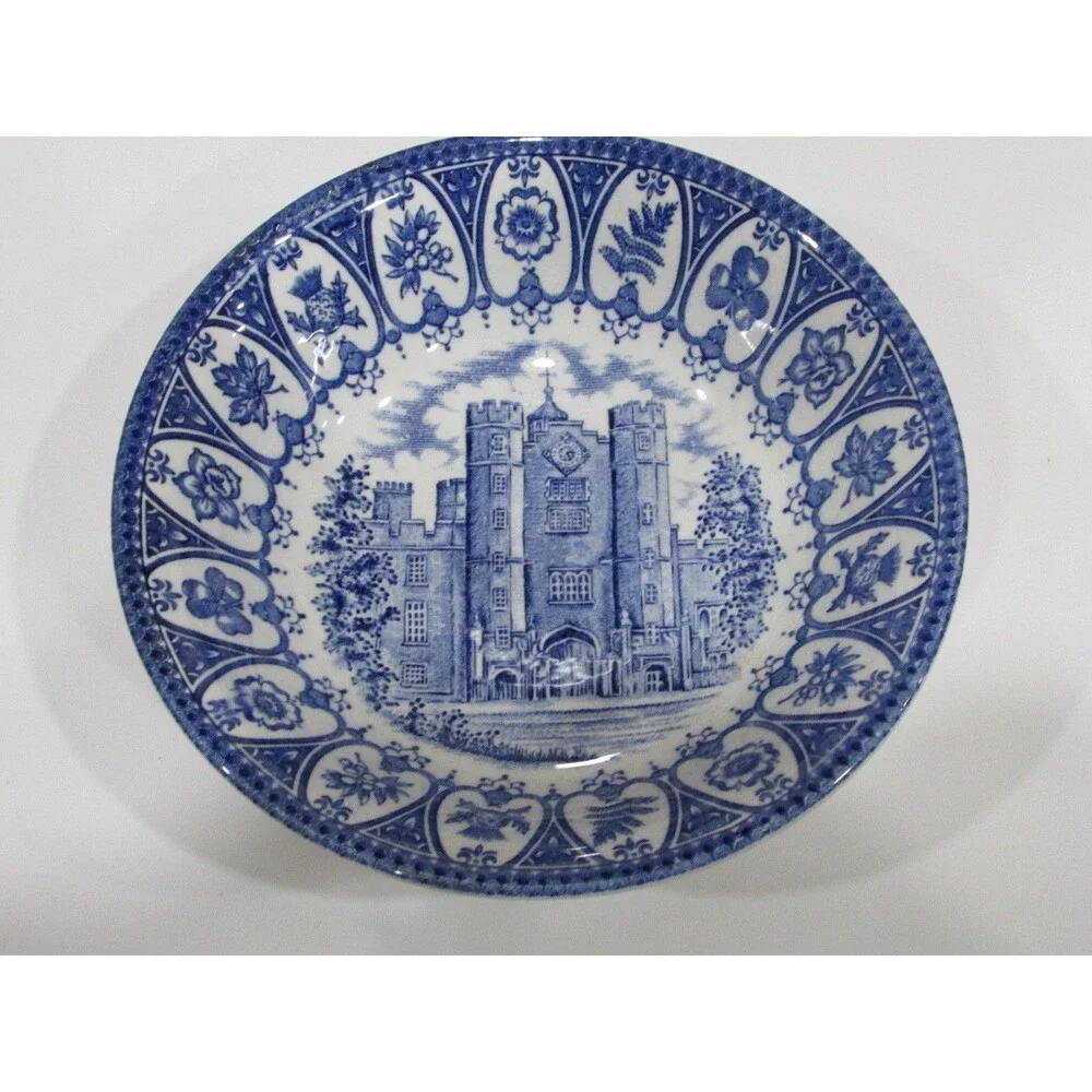 QUEEN'S SILVER JUBILEE BOWL ST. JAMES PALACE 1977 England BROADHURST IRONSTONE